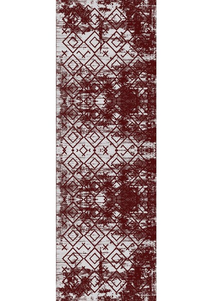 Dijital Baskılı Kaymaz Yıkanabilir Iskandinav Modern Sade Üçlü Yatak Odası, Yo-Iskandinav-47-Bordo, modelleri