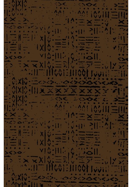 Baskılı Kaymaz Yıkanabilir Iskandinav Modern Etnik Klasik Üçlü Yatak Odası, Yo-Iskandinav-51-Kahve, fiyatları