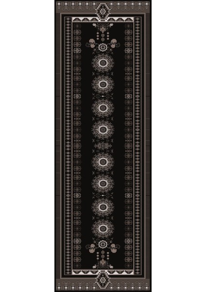 Baskılı Kaymaz Taban Yıkanabilir Etnik Geleneksel Desen Üçlü Yatak Odası, Yo-Etnik-29-Vizon, modelleri