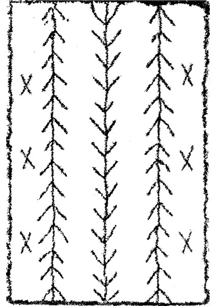 Baskılı Kaymaz Yıkanabilir Iskandinav Etnik Görünüm Üçlü Yatak Odası, Yo-Iskandinav-33-Beyaz, fiyatları