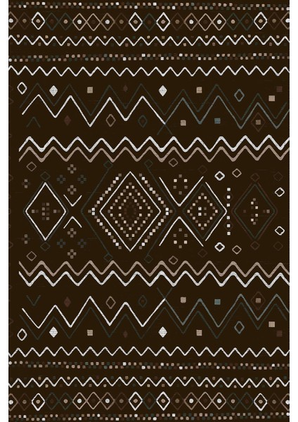 Dijital Baskılı Kaymaz Yıkanabilir Iskandinav Model Üçlü Yatak Odası, Yo-Iskandinav-55-Kahve, fiyatları