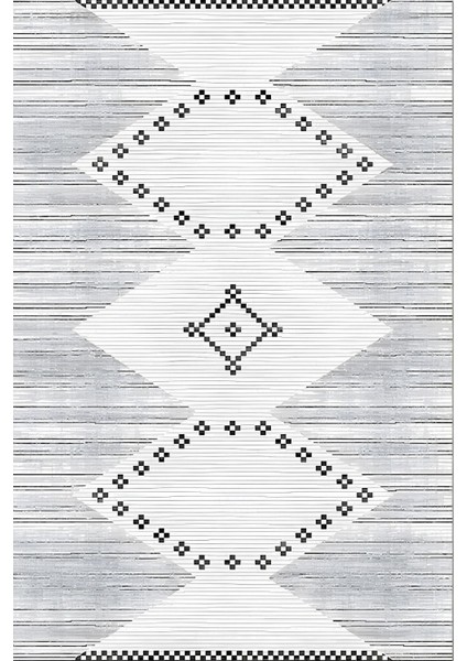 Dijital Baskılı Kaymaz Yıkanabilir Iskandinav Figürlü Üçlü Yatak Odası, Yo-Iskandinav-60-Gri, fiyatları