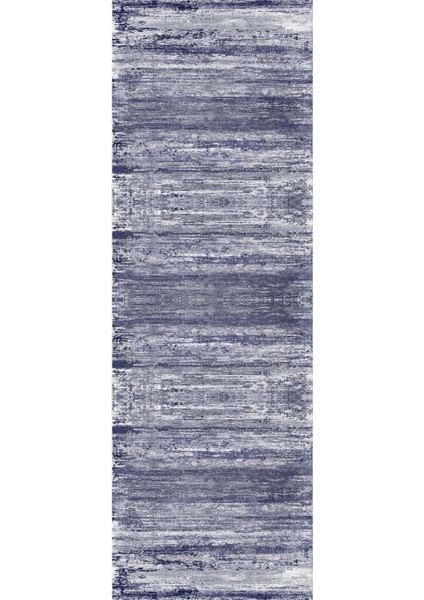 Dijital Baskılı Kaymaz Taban Yıkanabilir Sade Çizgili Modern Üçlü Yatak Odası, Yo-Sade-102-Lacivert, modelleri