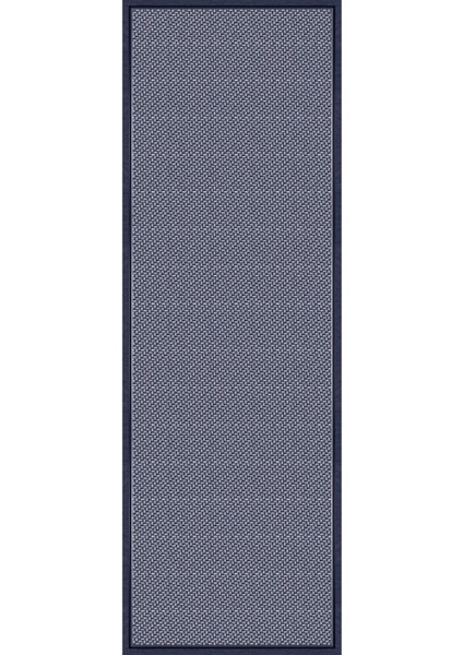 Dijital Baskılı Kaymaz Taban Yıkanabilir Jüt Hasır Görünümlü Üçlü Yatak Odası, Yo-Jüt-22-Lacivert, modelleri