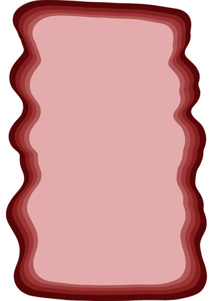 Dijital Baskılı Kaymaz Taban Yıkanabilir Lazer Kesim Üçlü Yatak Odası Takımı, Yo-Lazer-40-Bordo, fiyatları