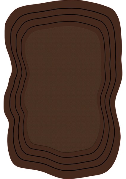 Dijital Baskılı Kaymaz Taban Yıkanabilir Lazer Kesim Üçlü Yatak Odası Takımı, Yo-Lazer-42-Kahve, fiyatları