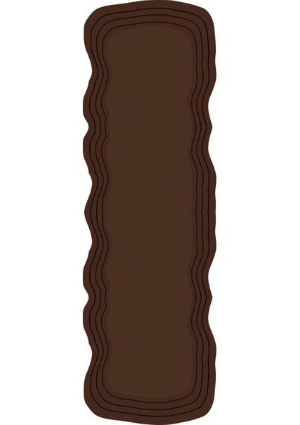 Dijital Baskılı Kaymaz Taban Yıkanabilir Lazer Kesim Üçlü Yatak Odası Takımı, Yo-Lazer-42-Kahve, modelleri