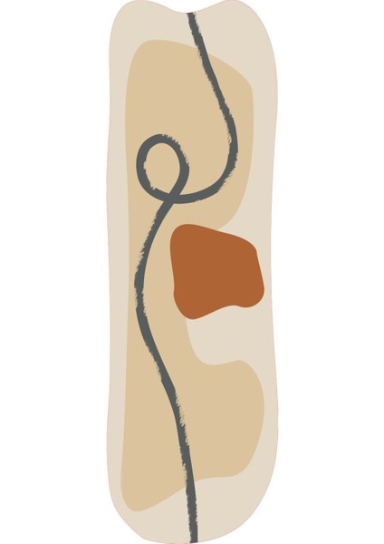 Dijital Baskılı Kaymaz Taban Yıkanabilir Lazer Kesim Üçlü Yatak Odası Takımı, Yo-Lazer-45-Bej, modelleri