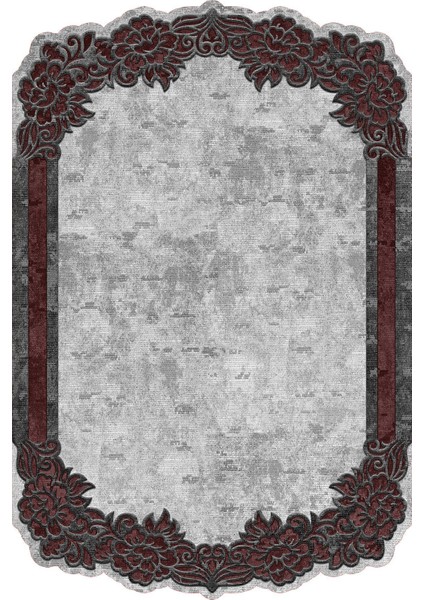 Dijital Baskılı Kaymaz Taban Yıkanabilir Lazer Kesim Üçlü Yatak Odası Takımı, Yo-Lazer-37-Bordo, fiyatları