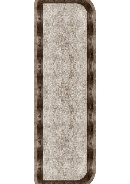 Dijital Baskılı Kaymaz Taban Yıkanabilir Lazer Kesim Üçlü Yatak Odası Takımı, Yo-Lazer-39-Kahve, modelleri