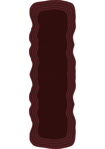 Dijital Baskılı Kaymaz Taban Yıkanabilir Lazer Kesim Üçlü Yatak Odası Takımı, Yo-Lazer-42-Bordo, modelleri