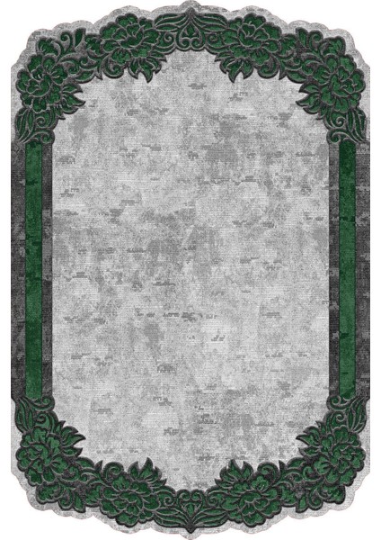 Dijital Baskılı Kaymaz Taban Yıkanabilir Lazer Kesim Üçlü Yatak Odası Takımı, Yo-Lazer-37-Yeşil, fiyatları