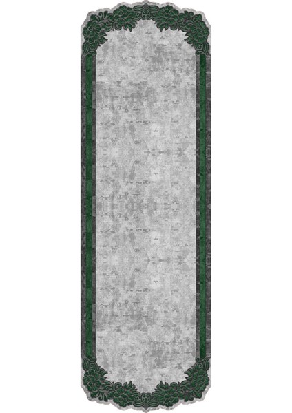 Dijital Baskılı Kaymaz Taban Yıkanabilir Lazer Kesim Üçlü Yatak Odası Takımı, Yo-Lazer-37-Yeşil, modelleri