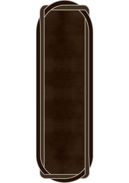 Dijital Baskılı Kaymaz Taban Yıkanabilir Lazer Kesim Üçlü Yatak Odası Takımı, Yo-Lazer-47-Kahve, modelleri