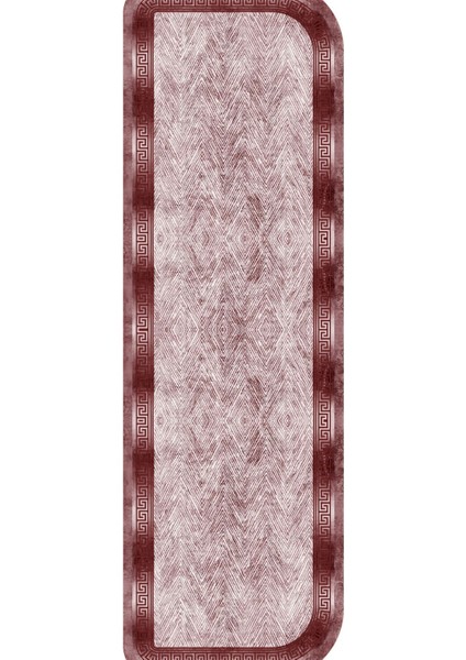 Dijital Baskılı Kaymaz Taban Yıkanabilir Lazer Kesim Üçlü Yatak Odası Takımı, Yo-Lazer-39-Bordo, modelleri