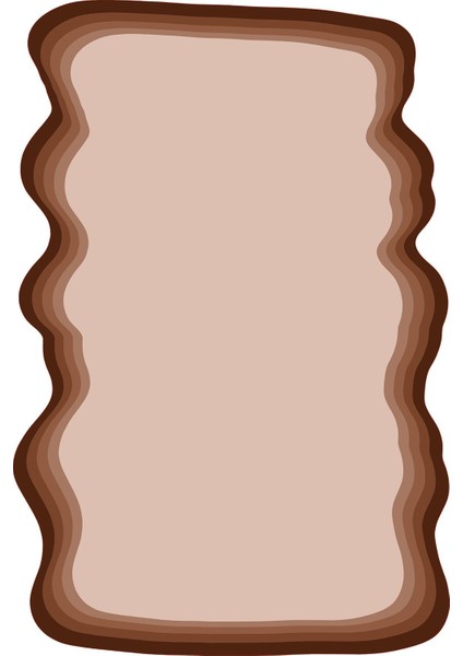 Dijital Baskılı Kaymaz Taban Yıkanabilir Lazer Kesim Üçlü Yatak Odası Takımı, Yo-Lazer-40-Kahve, fiyatları