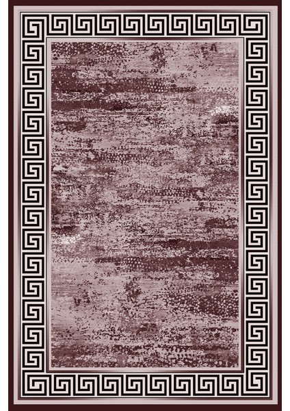 Dijital Baskılı Kaymaz Yıkanabilir Çerçeveli Modern Üçlü Yatak Odası,Yo-Çerçevelı-106-Bordo,