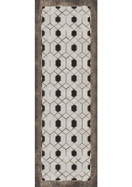 Dijital Baskılı Kaymaz Yıkanabilir Modern Çerçeve Modelli Üçlü Yatak Odası, Yo-Modern-138-Kahve, modelleri