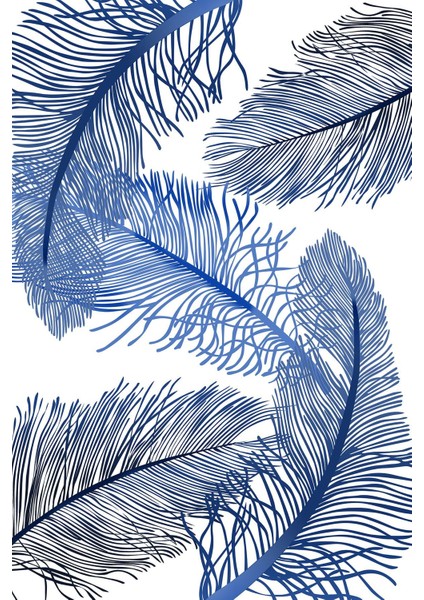 Dijital Baskılı Kaymaz Yıkanabilir Modern Beş Yapraklı Üçlü Yatak Odası, Yo-Modern-145-Mavi, fiyatları