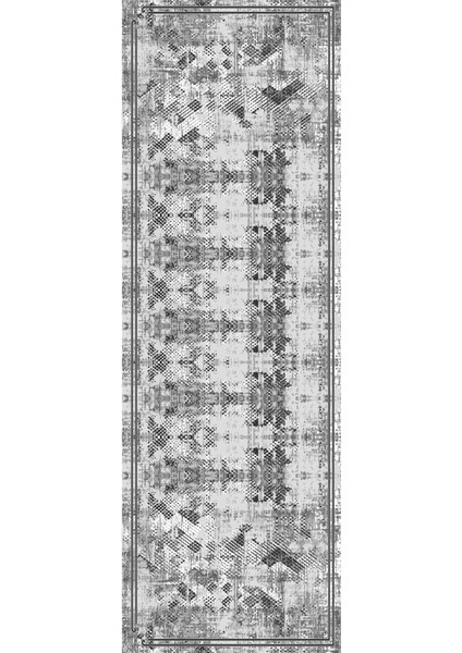 Dijital Kaymaz Yıkanabilir Modern Çerçeveli Kesik Desenli Üçlü Yatak Odası, Yo-Modern-176-Gri, modelleri