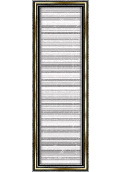 Baskılı Kaymaz Yıkanabilir Çerçeveli Sade Klasik Modern Üçlü Yatak Odası,Yo-Çerçevelı-120-Gold, modelleri