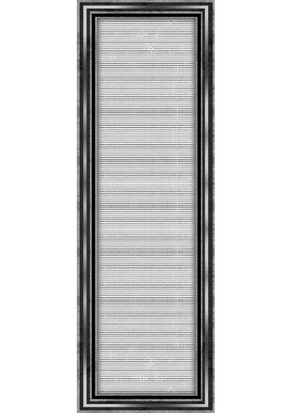 Baskılı Kaymaz Yıkanabilir Çerçeveli Sade Klasik Modern Üçlü Yatak Odası,Yo-Çerçevelı-120-Grı, modelleri