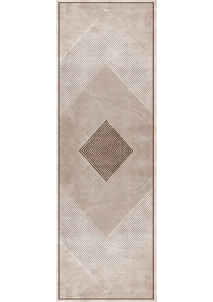 Dijital Kaymaz Yıkanabilir Modern Üçgen Çizgili Sade Üçlü Yatak Odası Takımı, Yo-Modern-181-Kahve, modelleri