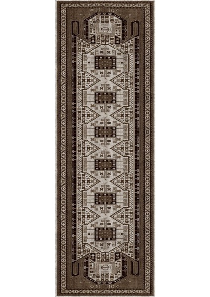 Dijital Baskılı Kaymaz Taban Yıkanabilir Etnik Klasik Model Üçlü Yatak Odası, Yo-Etnik-32-Kahve, modelleri