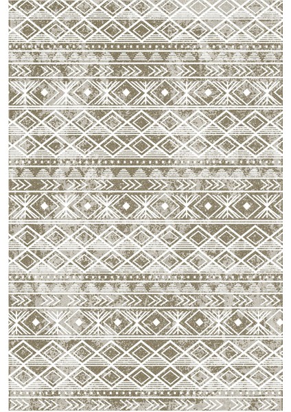 Dijital Kaymaz Yıkanabilir Modern Klasik Etnik Desenli Üçlü Yatak Odası, Yo-Modern-194-Bej, fiyatları