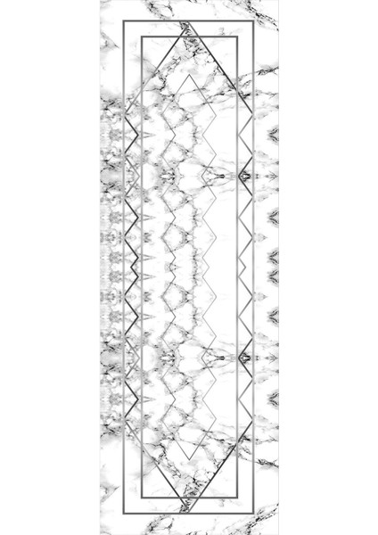 Dijital Baskılı Kaymaz Yıkanabilir Mermer Çizgi Detaylı Üçlü Yatak Odası, Yo-Mermer-35-Gri, modelleri