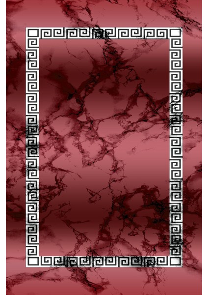 Dijital Baskılı Kaymaz Yıkanabilir Mermer Zemin Motifli Üçlü Yatak Odası, Yo-Mermer-48-Bordo, fiyatları