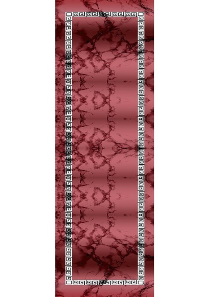 Dijital Baskılı Kaymaz Yıkanabilir Mermer Zemin Motifli Üçlü Yatak Odası, Yo-Mermer-48-Bordo, modelleri