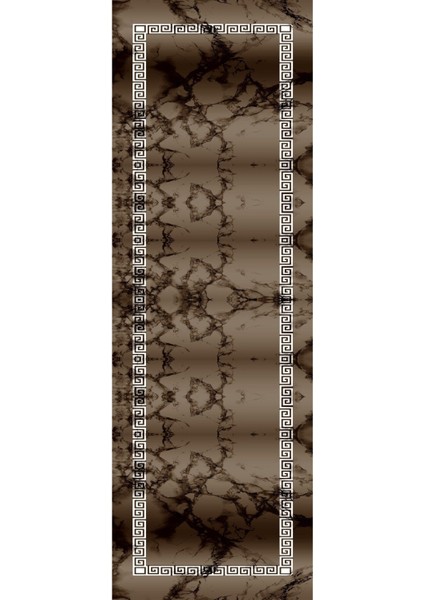 Dijital Baskılı Kaymaz Yıkanabilir Mermer Zemin Motifli Üçlü Yatak Odası, Yo-Mermer-48-Kahve, modelleri