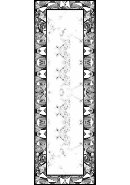 Dijital Baskılı Kaymaz Yıkanabilir Mermer Desenli Modern Üçlü Yatak Odası, Yo-Mermer-71-Gri, modelleri