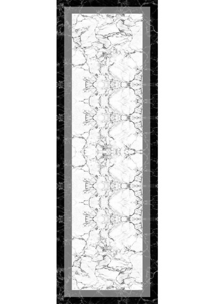 Dijital Baskılı Kaymaz Yıkanabilir Mermer Sade Üçlü Yatak Odası Takımı, Yo-Mermer-78-Gri, modelleri