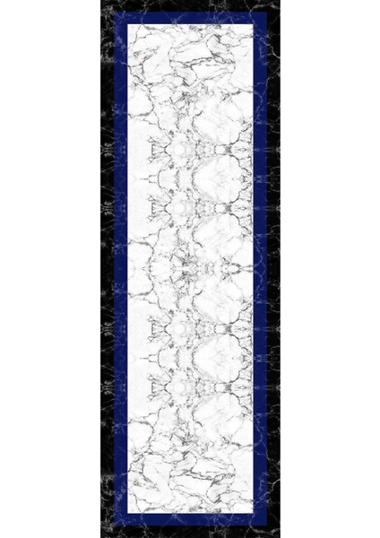 Dijital Baskılı Kaymaz Yıkanabilir Mermer Sade Üçlü Yatak Odası Takımı, Yo-Mermer-78-Mavi, modelleri