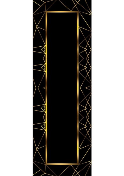 Baskılı Kaymaz Yıkanabilir Mermer Zigzag Çizgi Desenli Üçlü Yatak Odası, Yo-Mermer-79-Gold, modelleri