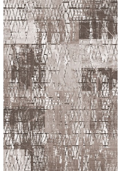 Baskılı Kaymaz Yıkanabilir Patchwork Çizgili Modern Üçlü Yatak Odası, Yo-Patchwork-30-Vizon, fiyatları