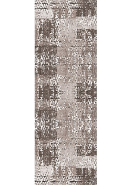 Baskılı Kaymaz Yıkanabilir Patchwork Çizgili Modern Üçlü Yatak Odası, Yo-Patchwork-30-Vizon, modelleri