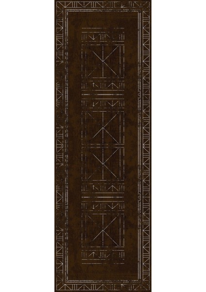 Dijital Baskılı Kaymaz Yıkanabilir Iskandinav Modern Üçlü Yatak Odası, Yo-Iskandinav-31-Kahve, modelleri