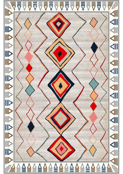 Baskılı Kaymaz Yıkanabilir Iskandinav Çerçeve Desenli Üçlü Yatak Odası, Yo-Iskandinav-34-Renkli, fiyatları