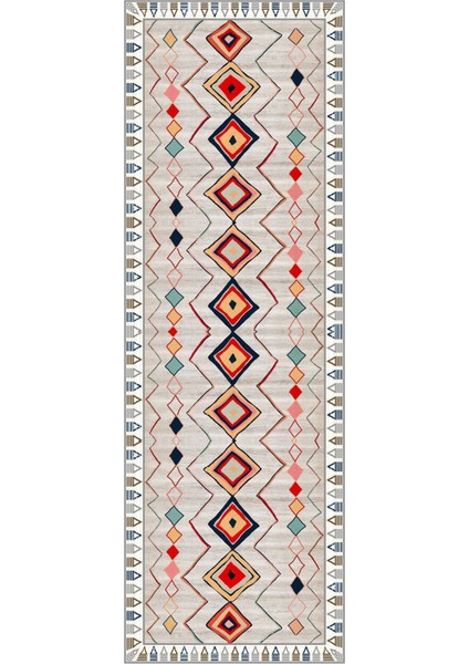 Baskılı Kaymaz Yıkanabilir Iskandinav Çerçeve Desenli Üçlü Yatak Odası, Yo-Iskandinav-34-Renkli, modelleri