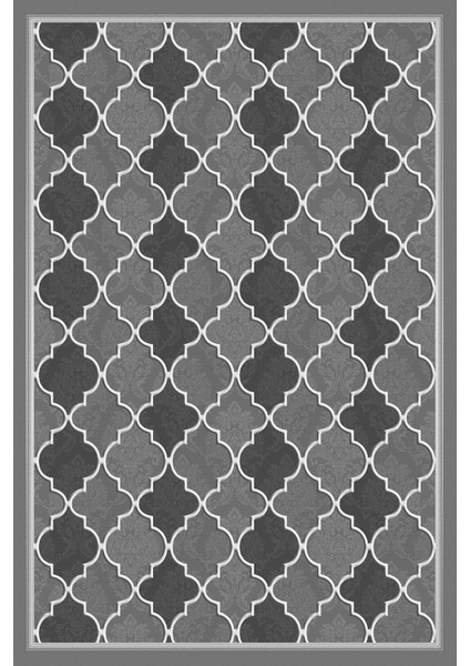 Dijital Kaymaz Yıkanabilir Modern Çerçeveli Kupa Desenli Üçlü Yatak Odası, Yo-Modern-169-Gri, fiyatları