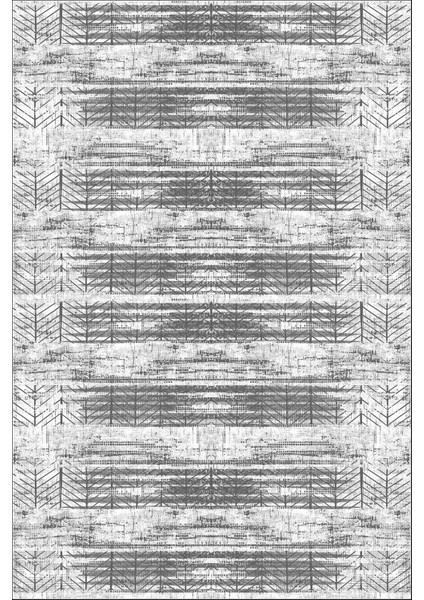 Dijital Kaymaz Yıkanabilir Modern Kesik Zigzag Desenli Üçlü Yatak Odası, Yo-Modern-205-Gri, fiyatları