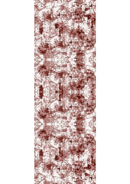 Dijital Baskılı Kaymaz Yıkanabilir Modern Sade Motifli Üçlü Yatak Odası, Yo-Modern-207-Bordo, modelleri