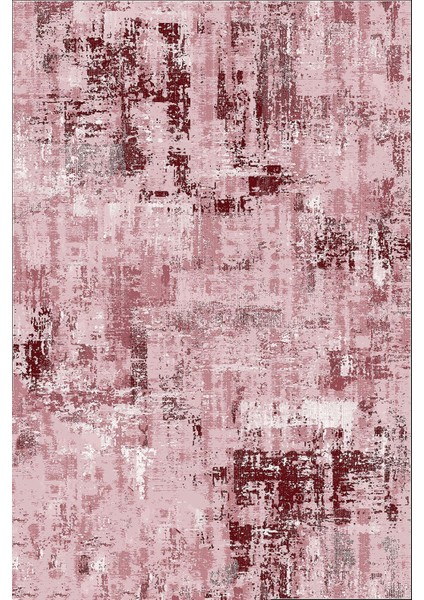 Dijital Baskılı Kaymaz Yıkanabilir Modern Sade Efektli Üçlü Yatak Odası, Yo-Modern-196-Pembe, fiyatları