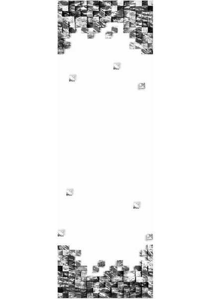 Dijital Baskılı Kaymaz Yıkanabilir Modern Duvar Motifli Üçlü Yatak Odası, Yo-Modern-202-Gri, modelleri