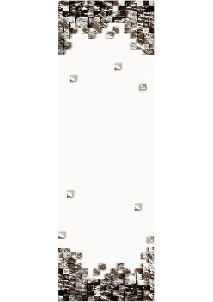 Dijital Baskılı Kaymaz Yıkanabilir Modern Duvar Motifli Üçlü Yatak Odası, Yo-Modern-202-Kahve, modelleri