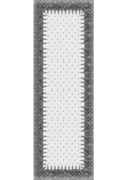 Dijital Baskılı Kaymaz Yıkanabilir Modern Kare Desenli Üçlü Yatak Odası, Yo-Modern-204-Gri, modelleri