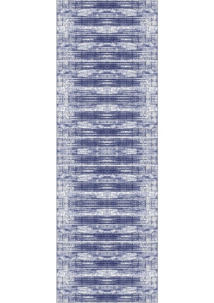 Dijital Kaymaz Yıkanabilir Modern Kesik Zigzag Desenli Üçlü Yatak Odası, Yo-Modern-205-Lacivert, modelleri